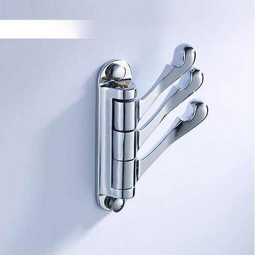 Liuyue Robe Haken Zwart/Chrome Rvs Activiteit Kleding Haken Deur Haken Keuken Muur Hanger Kapstok Badkamer Hardware: silver