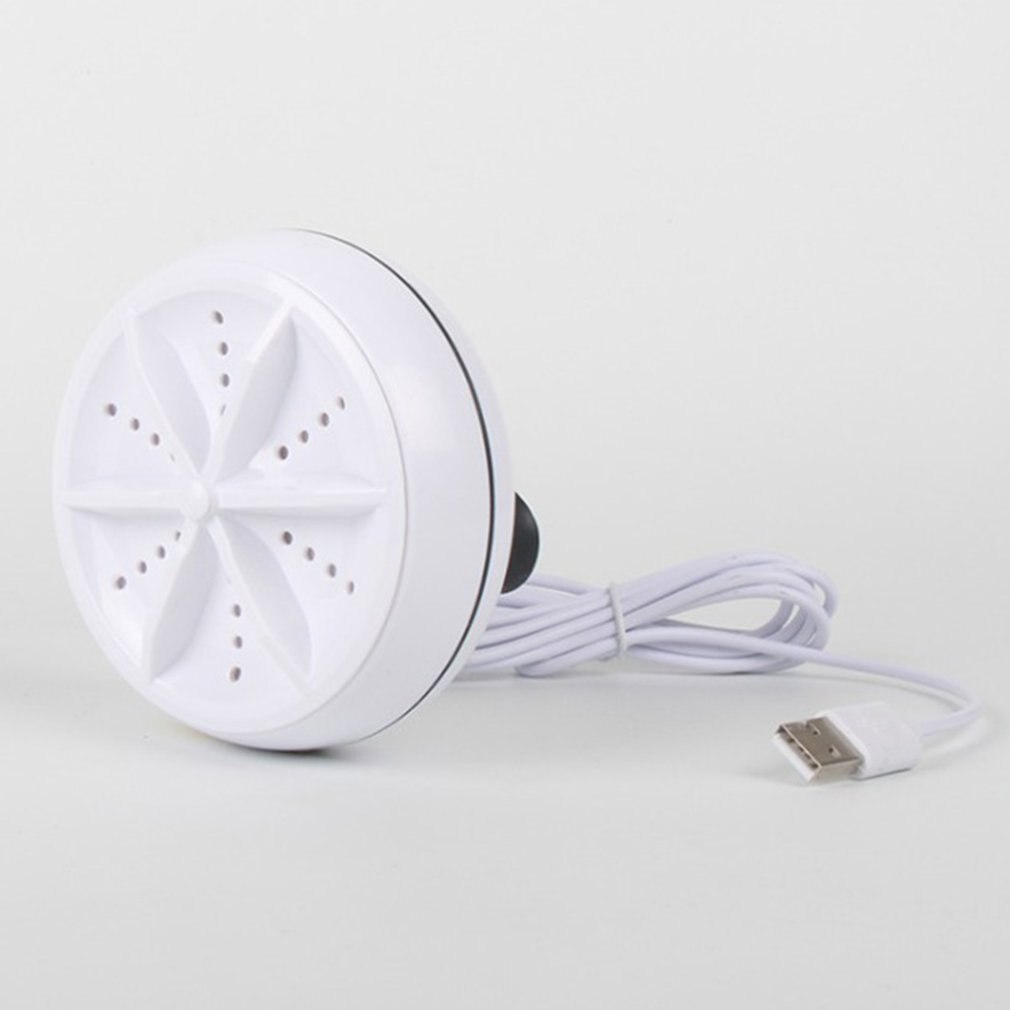 Mini machine à laver à ultrasons portable pour professionnels,lave-linge turbo personnel à rotation, pratique pour les voyages d&#39;affaires et à domicile, outil de lavage avec port USB,