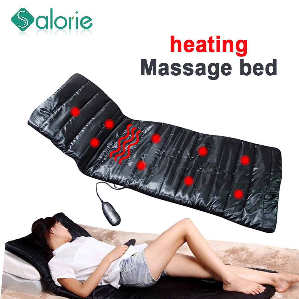 Gezondheidszorg Apparaat Elektrische Massage Bed Infrarood Massage Kussen Massager Matras Voor Back Full Body Gezondheid Ontspanning Tool