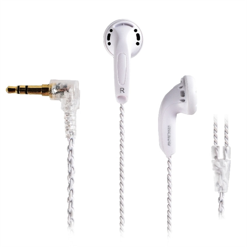 Yincrow rw -9 dynamisk driver i øretelefon øretelefon flad hovedstik ørepropper ørepropper metal øretelefon headset  mx500 ørepropper