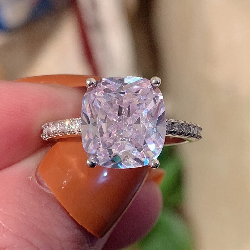Nouvelle Simple de luxe femme anneau fête anneaux de mariage pour les femmes mariée doigt bijoux meilleur