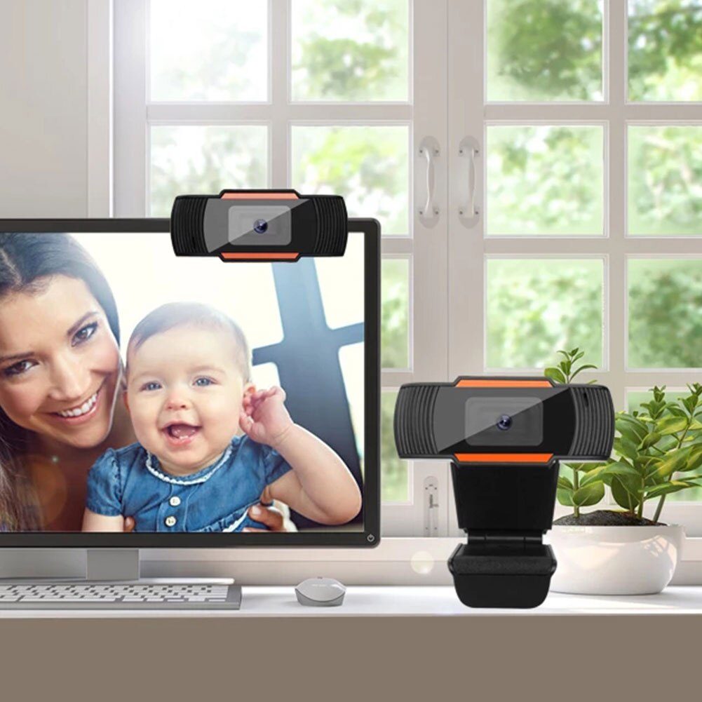 Webcam 1080P 720P 480P Full HD Web Camera Built-In Microphone Rotatable USB Plug Web Cam For PC Computer Mac Laptop Desktop