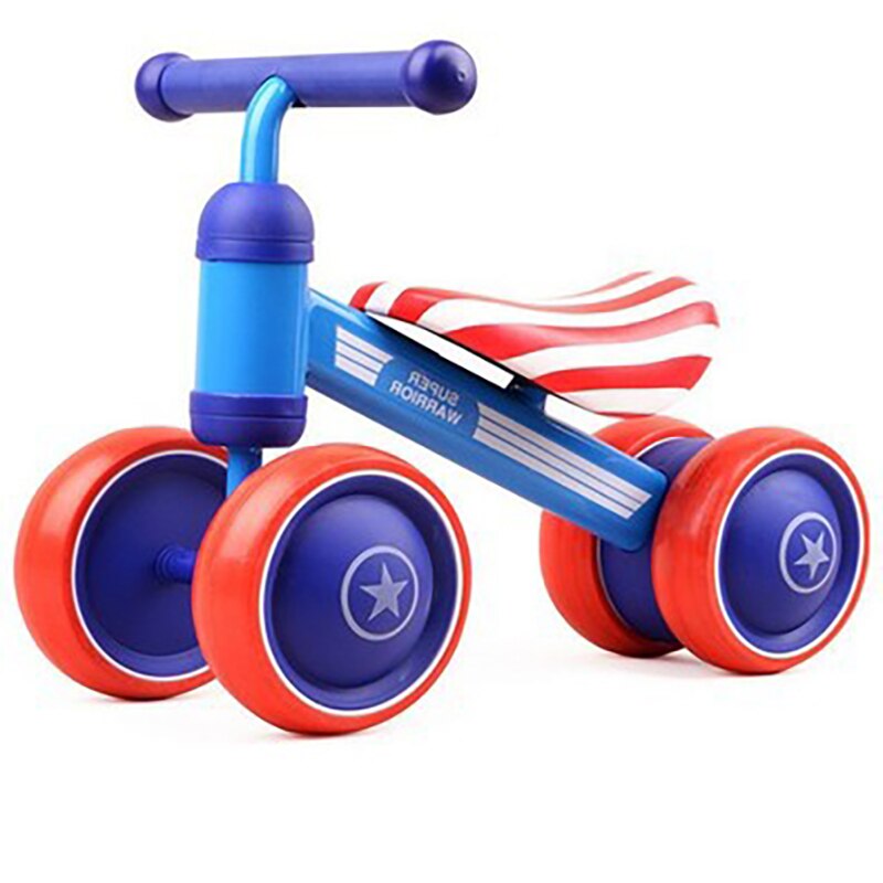 Patinete infantil de 1 a 3 años para hombre y mujer, coche de trineo para bebé, coche oscilante para niño, bicicleta para bebé, para cumpleaños: Azul