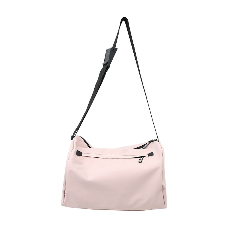 Ins-marken-umhängetasche mit großem fassungsvermögen, ideal für paare, freizeit und alltag, aus robustem canvas, für damen: Rosa