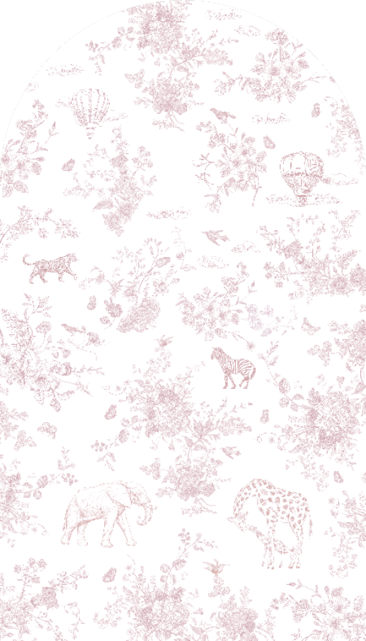 Mehofond personalizado 2 lados padrão azul safari animal festa de aniversário capa de chá de bebê chiara arco fundo decoração pano de fundo foto: cor camel / 150 * 150