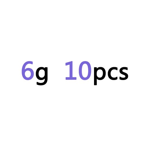 Anzuelo de plomo de 1g-50g, Conector de gancho de cambio rápido, línea de apertura de la boca, peso de plomo, aparejos de pesca de balsa dividida: 6g-10pcs