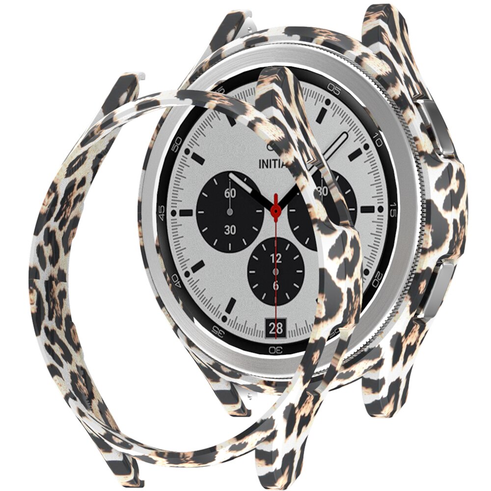 Pokrowiec na zegarek Samsung Galaxy Watch 4 Classic 42 mm 46 mm, matowe etui PC Wszechstronna powłoka ochronna zderzaka do Galaxy Watch 4: Łososia / 2-3,9 cala