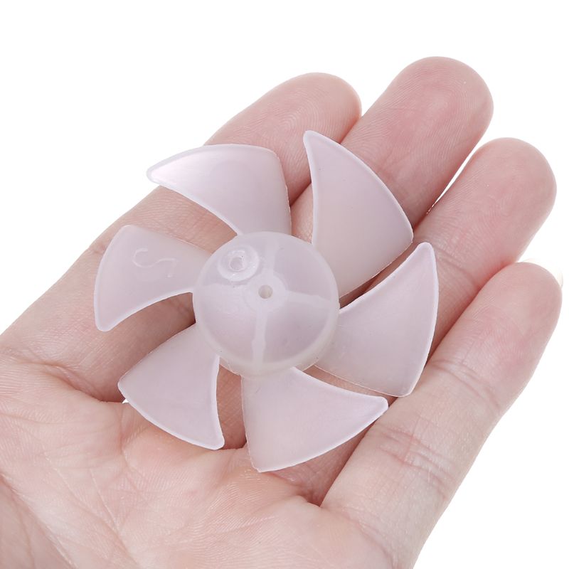 Duurzaam Kleine Macht Mini Plastic Fan Blade 4/6 Bladeren Vervanging Voor Föhn Motor Persoonlijke Verzorging Apparaat Accessoires Onderdelen