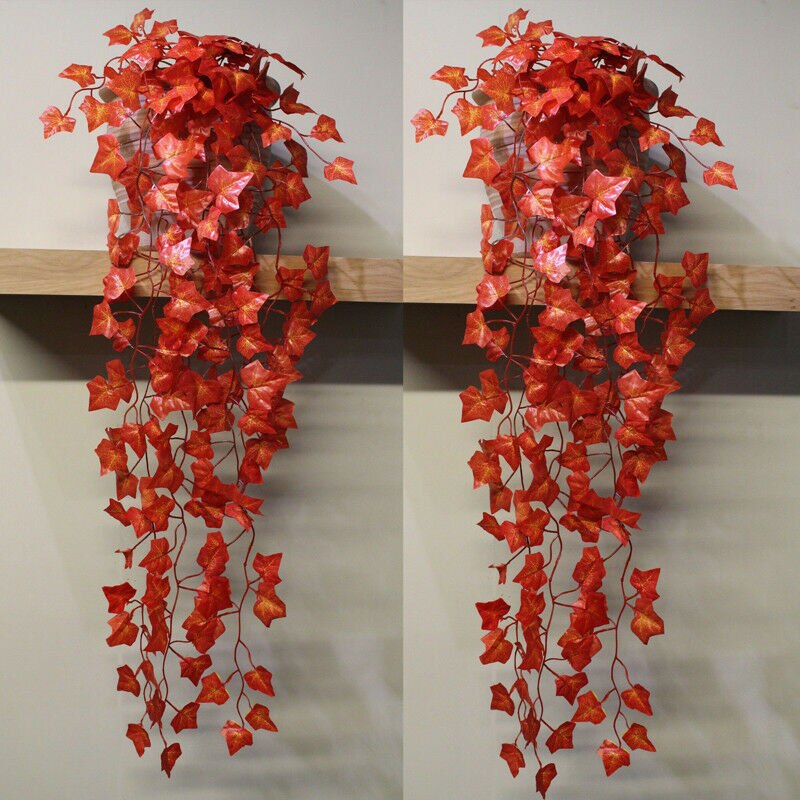 Sztuczne sukulenty perły mięsista zielona winorośl gałęzie ściany wiszące plastikowe rośliny rattanowe spadek domu dekoracje ślubne w kształcie kwiatów