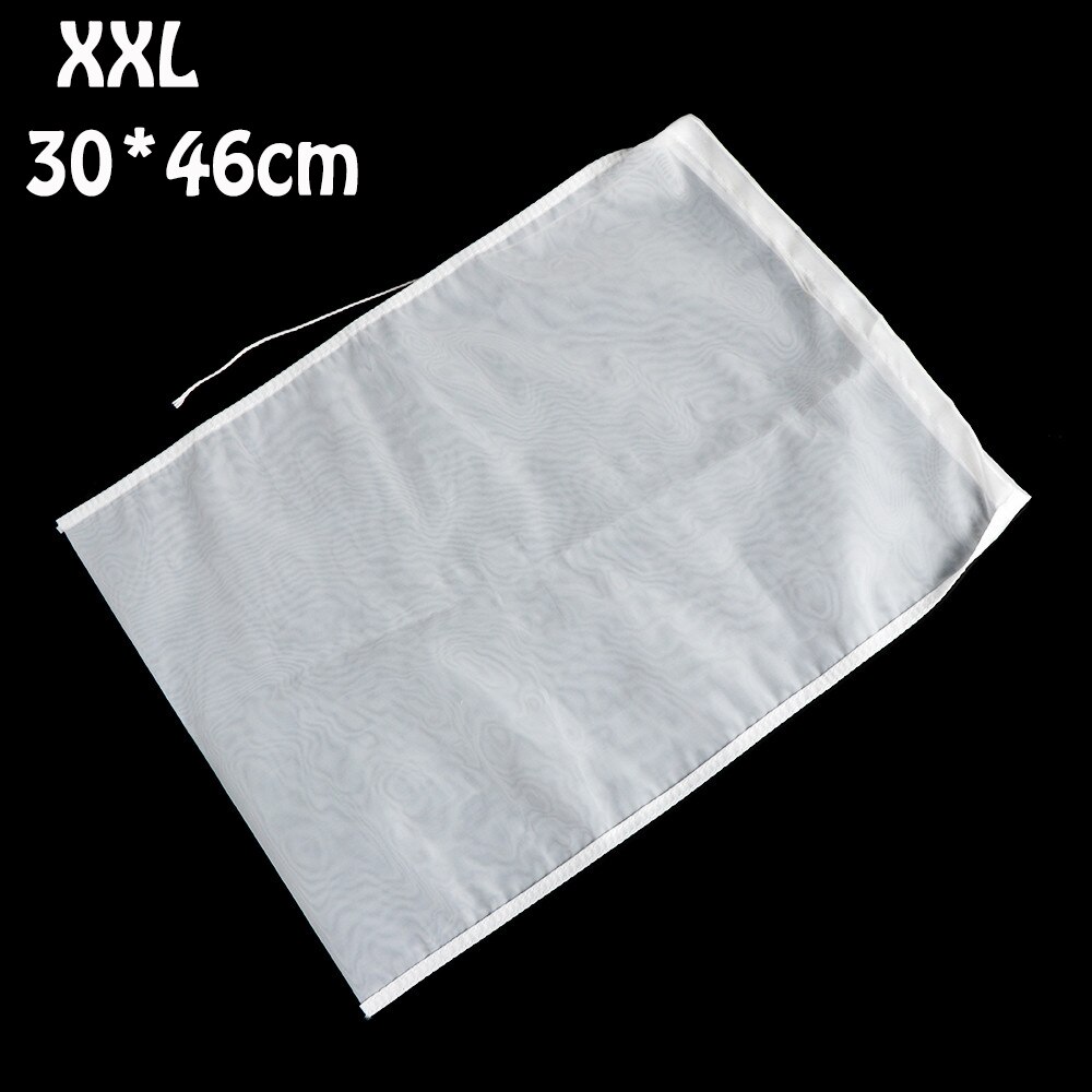 1pc fina nylonnät siktar silar mat special mutter mjölkpåse kaffe filter ostduk vin sil matlagning durkslag accesso: Xxl