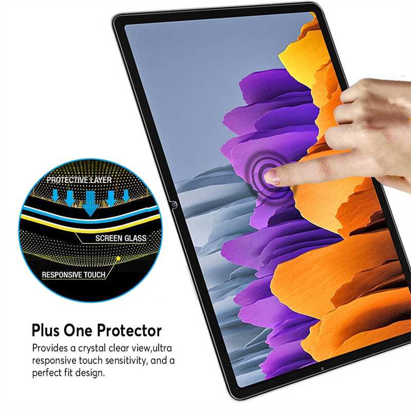 Tempered Glass Screen Protector For Samsung Galaxy Tab S7 Plus S6 Lite S5e A7 A8 A 8 Tablet Glass