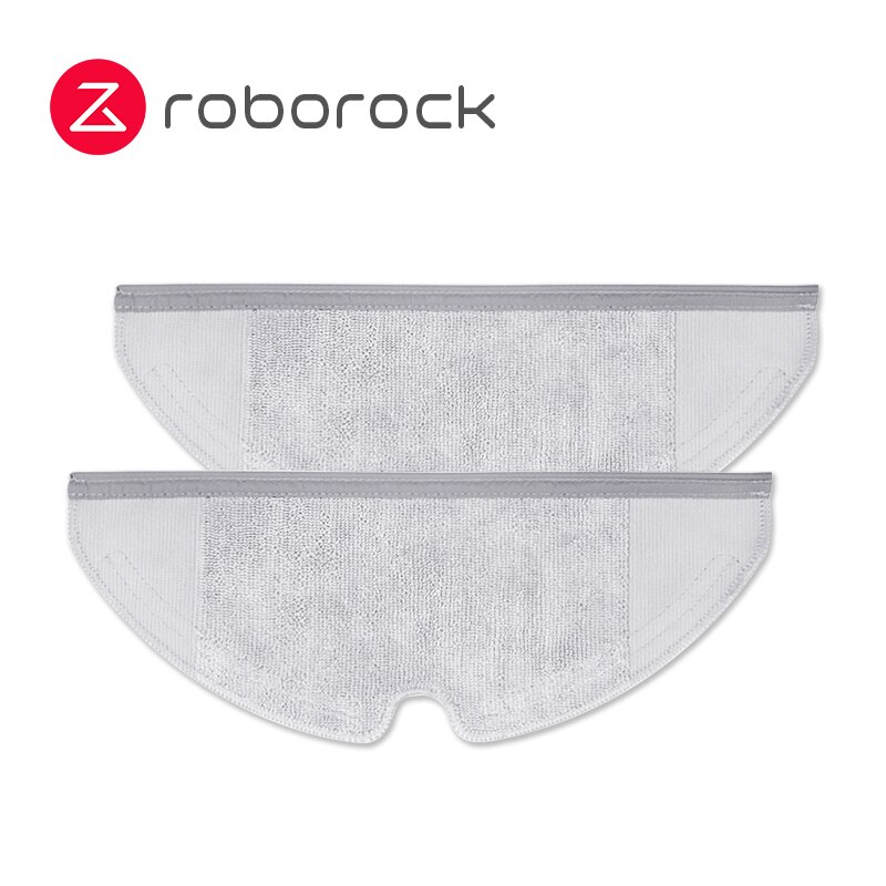 Alkuperäinen roborock  s50 s51 s55 xiaowa -robottipölynimuri 2 varaosasarjaa moppi liinat kuiva märkä moppaus  *2 vesisäiliön suodatin  *12: Pyyhkiminen  x2