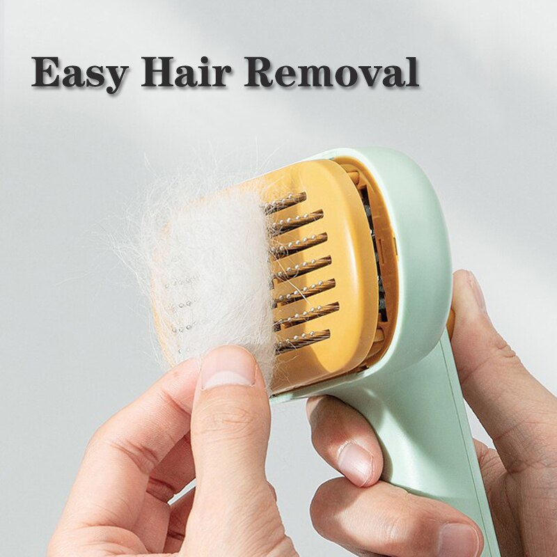 Zelfreinigende Borstel Voor Hond En Kat Verwijdert Haar Massages Huisdier Haaruitval Kam Pet Grooming Borstels Speciale Naald Kam