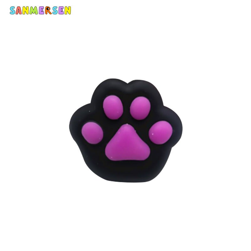 Sød mini squeeze squishy legetøj blød sød kat pote antistress dekompression klæbrig eliminer sjovt anti-stress squeeze vent legetøj