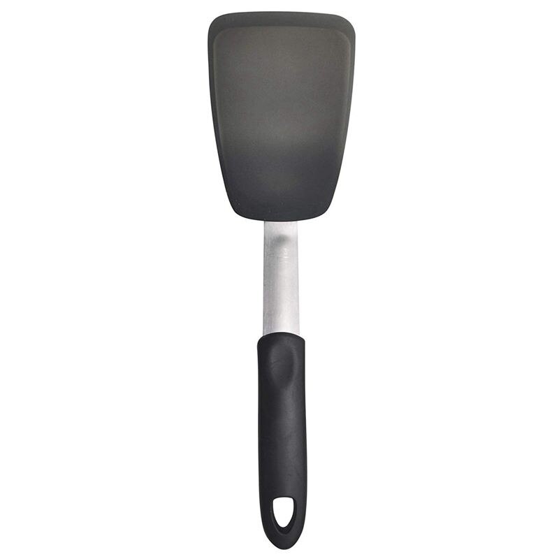Flexible Silicone Spatula Turner Perfect for Flipping Eggs Burgers Crepes and More: Default Title
