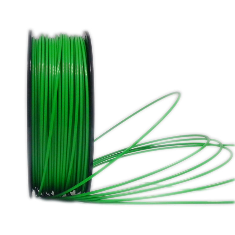 NYLON filament 1.75mm wimpel c 0.03 mm choice 3d nylon black white color 3d filament nylon PA 1 kg filo stampante 3d filamento: 1.75mm  1KG  green