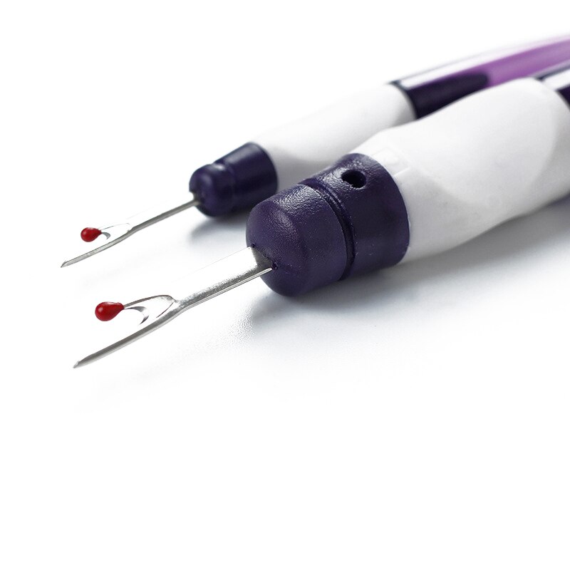 Stitches Removed Tool Wire Picker Practical DIY Handcraft Sewing Thread Cutter Seam Ripper With Rubber Handle