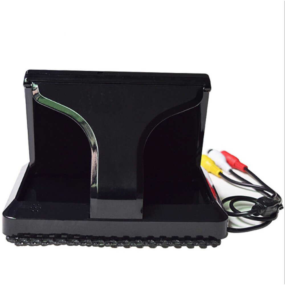 5.0 "farve hd ccd bil display 5 tommer folde digital skærm 2 kanals video input dvd afspiller  dc 12/24v skærm