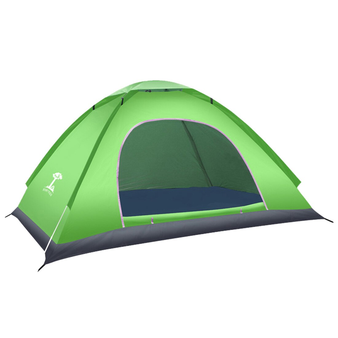 Udendørs stort kastetelt vindtæt vandtæt 3-4 personer automatisk hastighed åbner pop up strand campingtelt stor plads