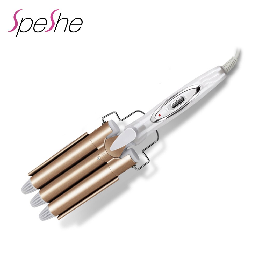 Triple Barrel Hair Curling Iron Electric Curlier Ceramic Hair Waver Styling Tools Hair Curling Corrugation Wand