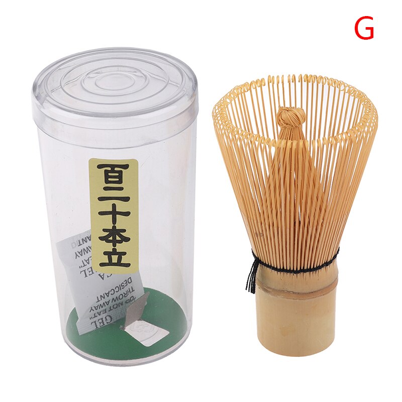 1pc japanske ceremoni bambus matcha praktisk visp kaffe grøn te børste bambus chasen nyttige børste værktøjer køkken tilbehør: G