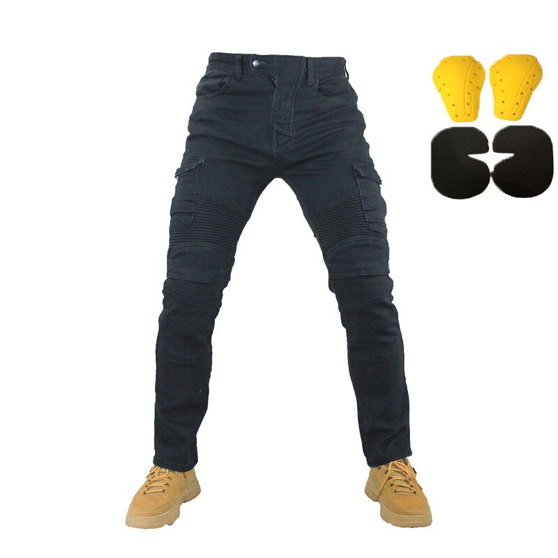 Motorjeans Pantalones Motocicleta Hombre Featherbed Jeans Standaardversie Autofitbroek Broek Zomerrijden