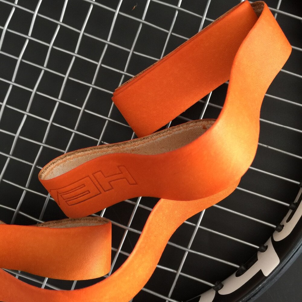 POWERTI 3 pièces/lot Pacific Pro cuir Grip (marron) bandeau de sueur Tennis surgrip Badminton raquette cuir surgrip pour Sport sueur
