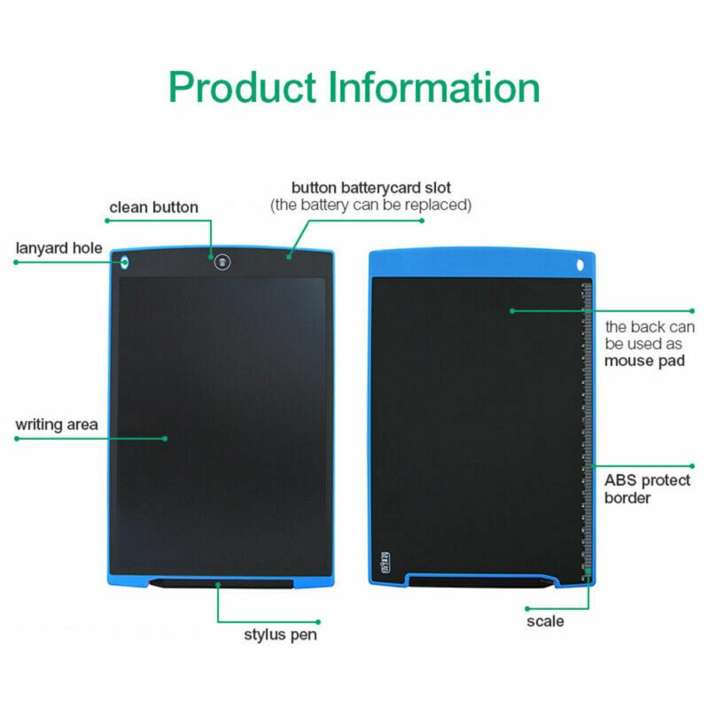 Grafische Tablet Elektronica Tekening Smart Lcd Schrijven Uitwisbare Tekentafel 8.5 12 Inch licht Pad Kerst kinderen