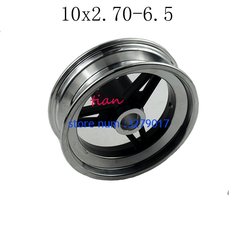 Good 10 x 2.70-6.5 Wheel Hub for Balancing 2-wheel Scooter Electric Scooter 10 Inch Unicycle Hoverboard10x2.70-6.5