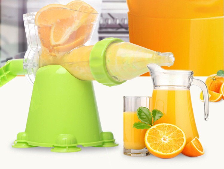 1pc juicepress manuell hand apelsin slowjuicer citronextraktor maskin blandning färsk hälsojuicer maskin majs köksredskap  ok 0347