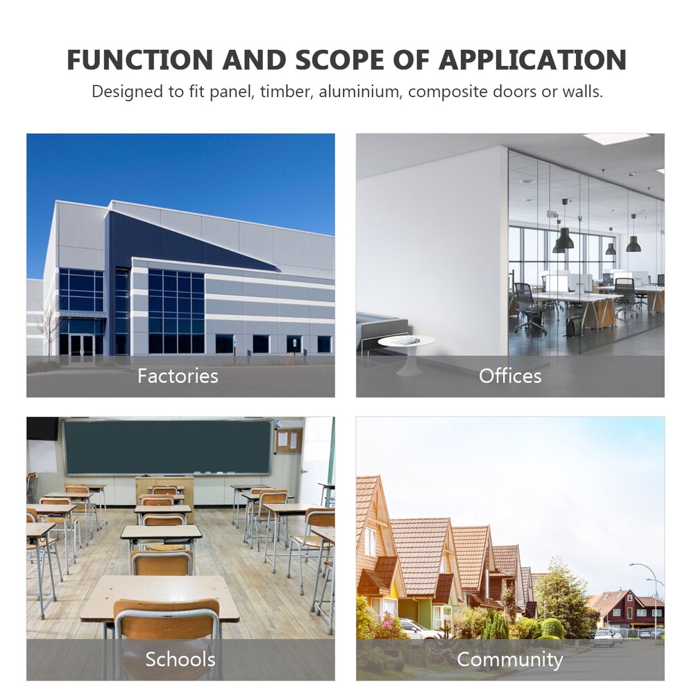 Wall Mount Stainless Steel Rust-proof Letter Box Outdoor Mailbox Lockable Mail box Post Box