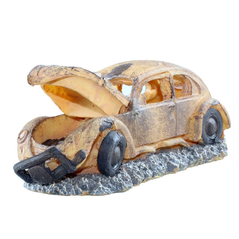 Decoração para carro pneumática com oxigênio, operado à ar, aquário, decoração subaquática, paisagem, tanque de peixes, enfeite