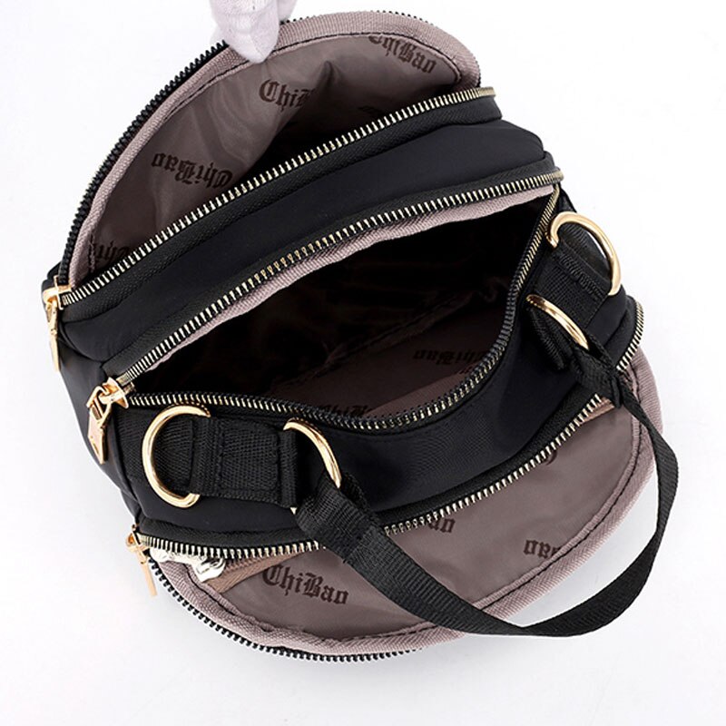 Sød pige crossbody tasker håndtaske bred rem kvinder skuldertasker multi-lomme dame messenger taske makeup taske til kvinder