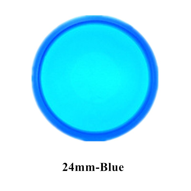 100 sztuk kolorowe Disc Binder dla Discbound notebooki/Planner 24/28mm grzyb otwór luźny liść wiążące Discbound dyski: Blue-24mm