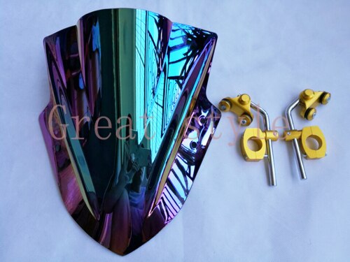 Moto bike Motorbike Windshield WindScreen For KTM Duke 125 200 390 690 1290 Super Duke R: 9