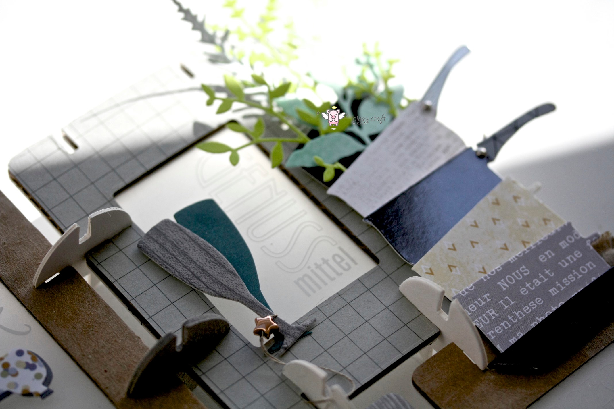 grisen håndverk metall skjæreformator kutte form 5 stk blad kvister stripe utklippsbok papir håndverk kniv form blad stanse sjablonger dør