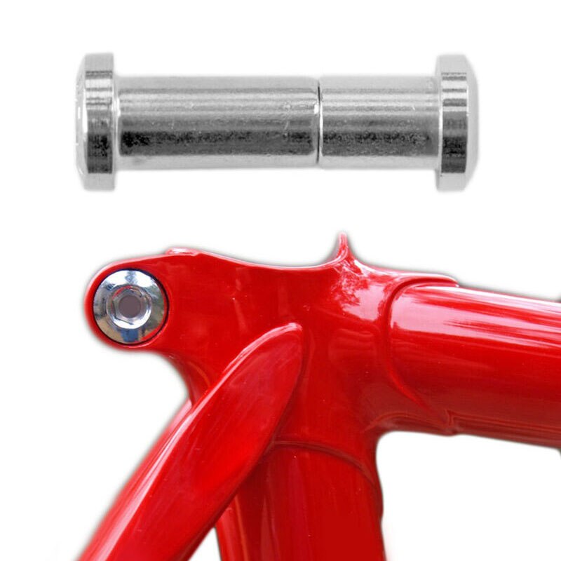 Cykel metal sadelpind mtb spændebinder skruebolt sadelpind forgaffeljustering 8mm cykel cykeldele