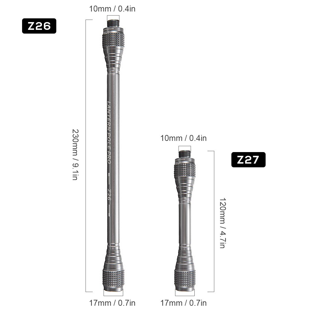 Przedłużacz latarni gazowej przedłużacz świetlówka przedłużenie lampy kempingowej na kemping piesze wycieczki
