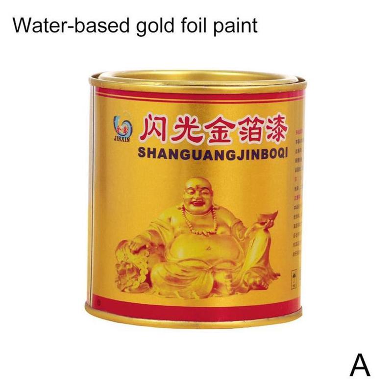 100Ml Goud Verf Metallic Acryl Verf, Waterdichte Bronzing Verf Voor Beeldhouwwerken Coloring Diy Hand Geschilderd Graffiti Pigmenten Q0b2: A