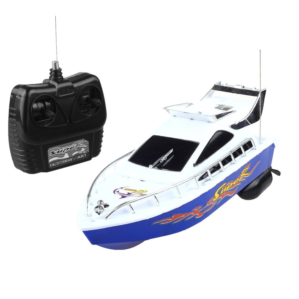 Rc Speedboot Super Mini Elektrische Afstandsbediening Hoge Snelheid Boot 4-CH Rc Boot Spel Speelgoed Kinderen Speelgoed