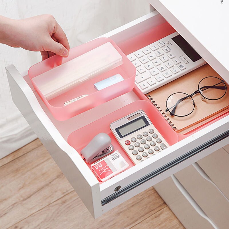 Storage Drawers Plastic Storage Organizer Drawers For Makeup Clothes Tableware Organizer Box Kitchen Desktop Organizer