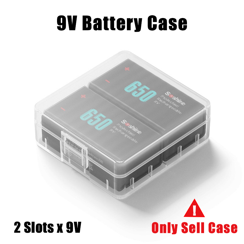 Obudowa baterii robić 18650 26650 18350 18500 pojemnik na baterie schowek na 9V AA AAA 18650 pojemnik na akumulator organizator: Niebieski