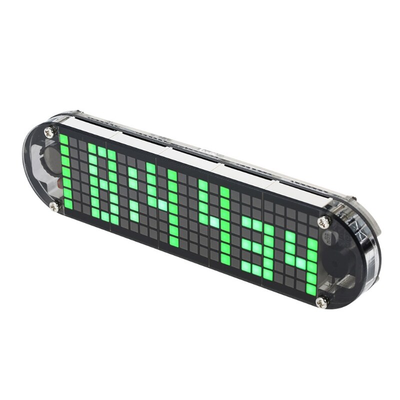 Ds3231 monitoimiherätyskello led-pistematriisi-animaatiotehosteet tee se itse sarja  j21: Vihreä