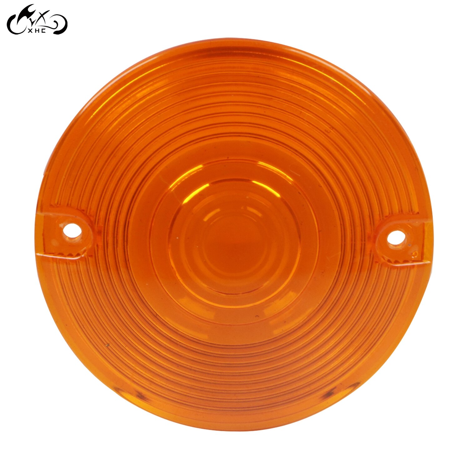 2Pcs Motorcycle Amber Turn Signal Blinker Lens For Harley FLTR FLTRX Road King FLSTF Dyna Softail FLSTN FXSTC Sportster 883