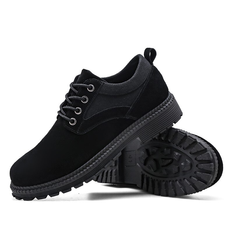 men's classic skate shoes lightweight and comfortable non-slip men's skate shoes breathable sneakers: Black / 39