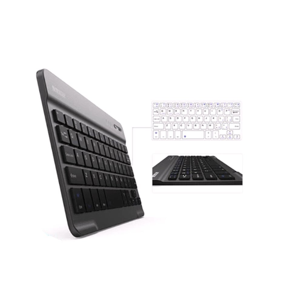 Mini bluetooth tastatur trådløst tastatur for ipad apple mac nettbrett tastatur for telefon universell støtte ios android windows