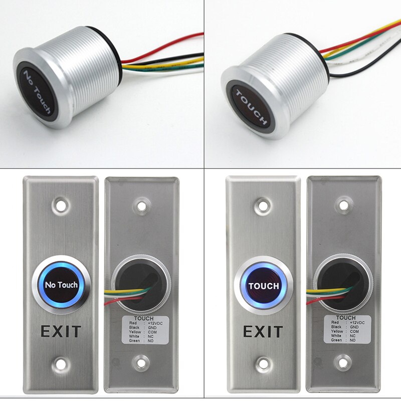 Inductive Touch Button IP68 No Touch Sensor Exit Switch Induction Type In... – Grandado
