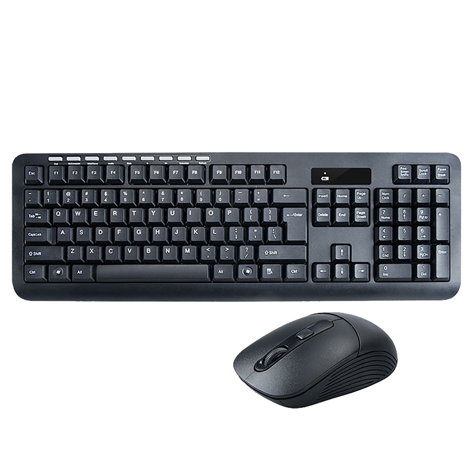 Gaming Keyboard Computer Mouse Gamer Set 2.4GHz 1600 DPI PC Keypad Ergonomic Optical Wireless Mouse For PC Laptop клавиатура: Default Title