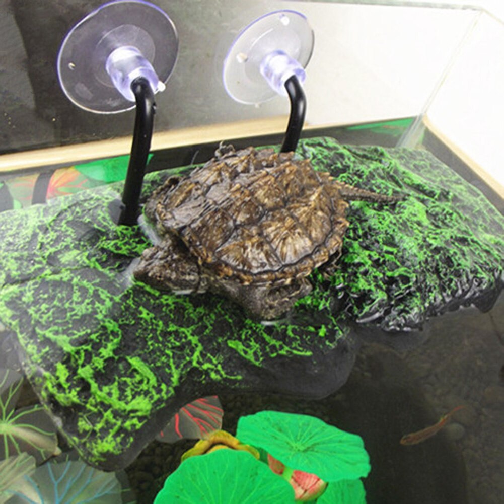 Turtle Platform Toy Floating Island PU Foam Aquarium Float Decoration Bask Crawler Sun Roof Terrace Climb Brazilian Tortoise
