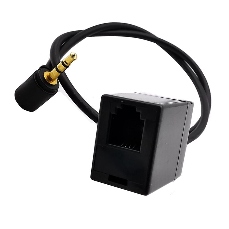 RJ9 To 2.5mm Audio Cable 2.5mm TRRS Male To RJ9 4P4C Female Adapter Cable, Suitable For Cisco Phone Wiring